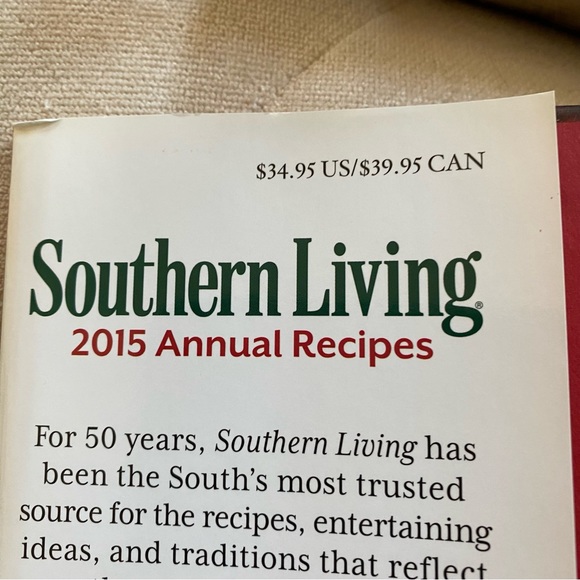 Southern Living Annual 2015 Cookbook, like new - Picture 2 of 7